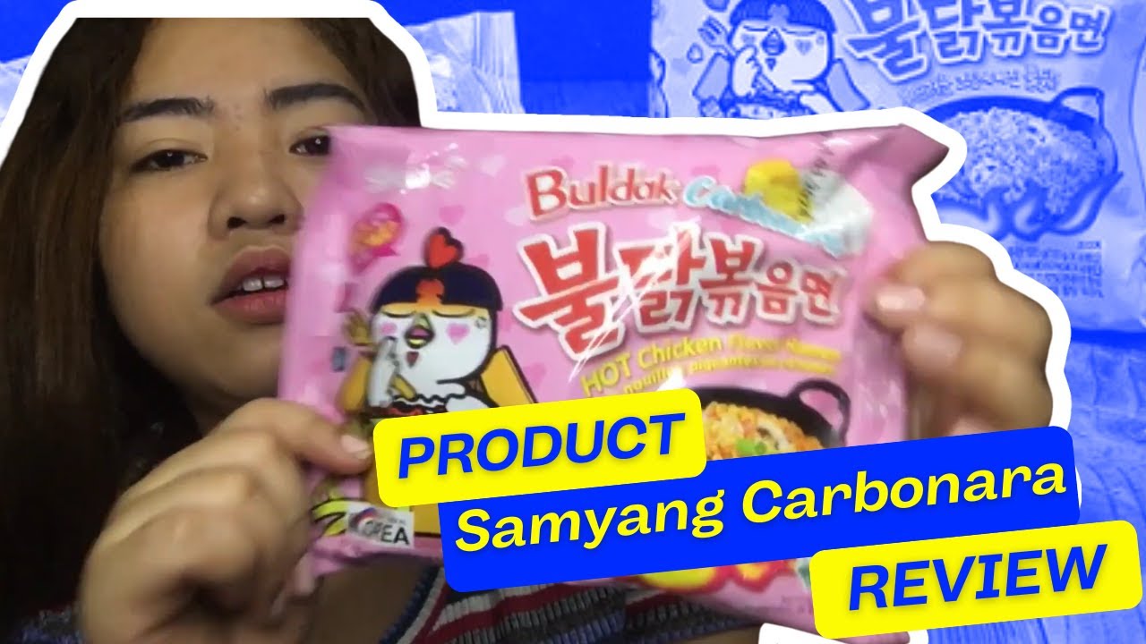 Samyang Buldak Carbonara Review Samyang Buldak Carbonara Review