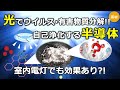 【光触媒】光半導体が光でウイルスや有害物質を分解して自己浄化するメカニズム