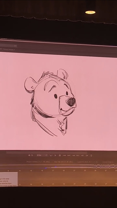 Brother Bear with Aaron Blaise at The Enzian Theater Animation Workshop #artist @AaronBlaiseArt