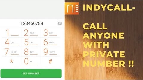 Call anyone with any number- Indycall🔥