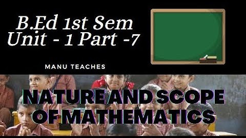 B.Ed. first sem mathematics,Unit-1,Part-7(E/M,telugu explanation)..useful for TET, CTET exams.
