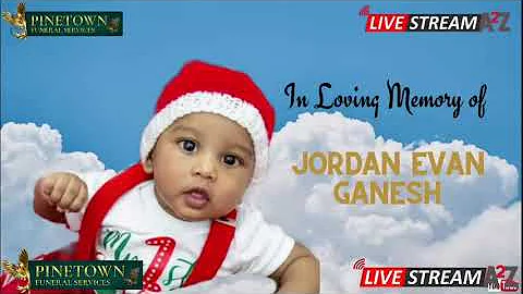 Funeral Service of Baby Jordon Evan Ganesh