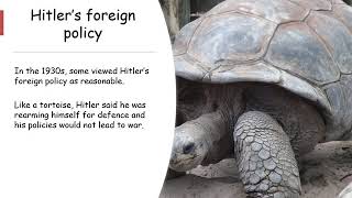 Hitler's Foreign Policy Part 1