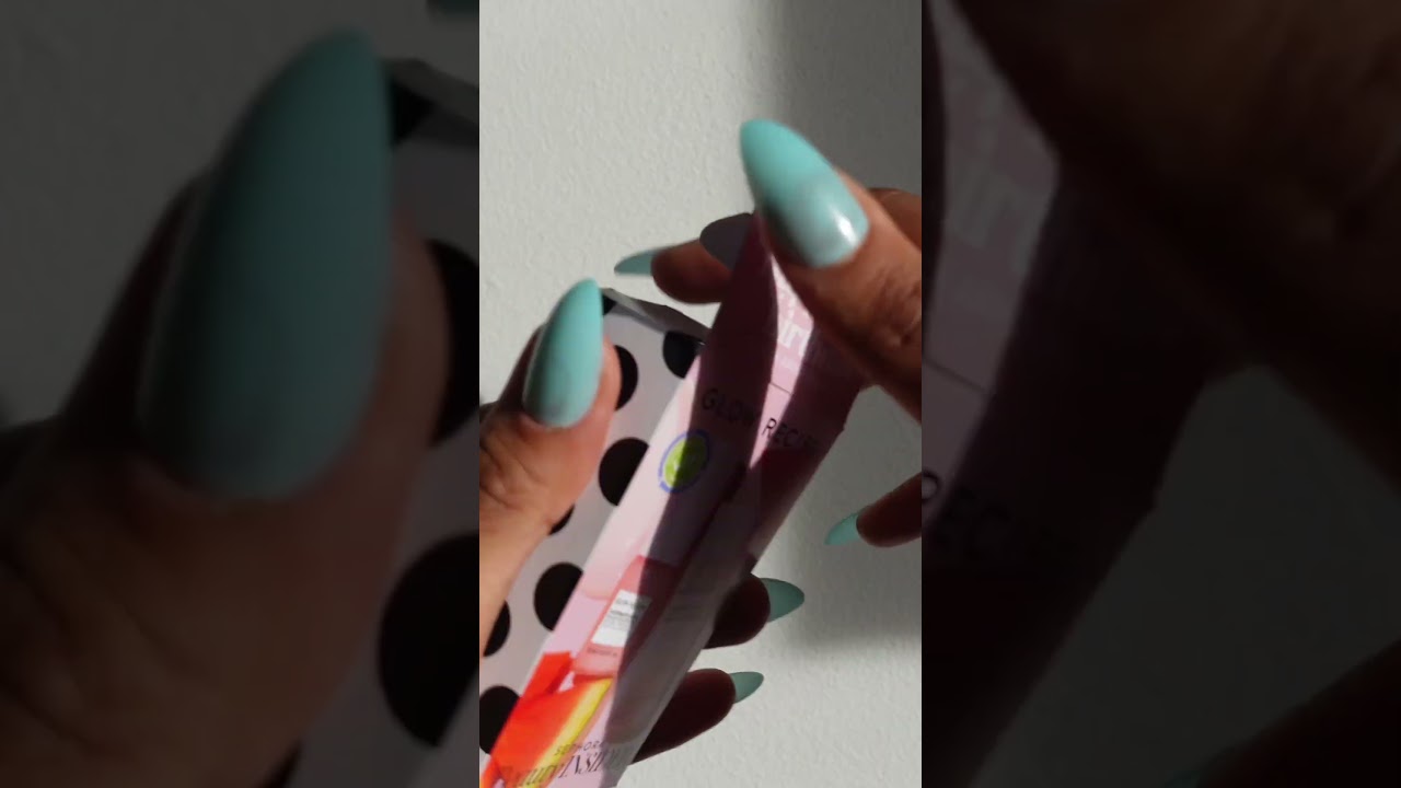 ASMR glow recipe unboxing birthday gift from Sephora 