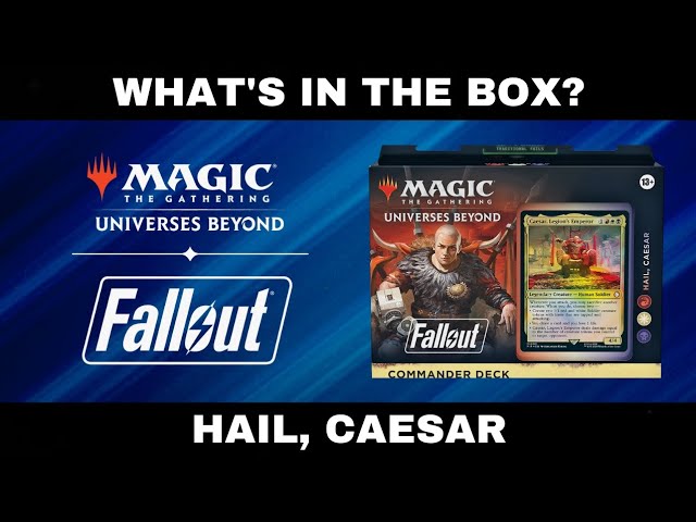 mtg fallout commander precon Magic The Gathering: Universes Beyond: Decks – G2G Collect All MTG Fallout Commander decks: