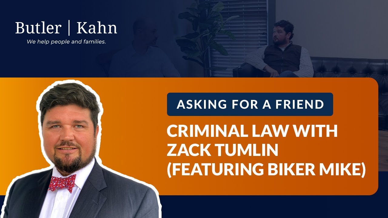 Asking For A Friend Criminal Law with Zack Tumlin (Featuring Biker