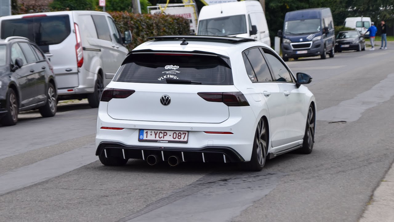 Volkswagen Golf 8 GTI & R Compilation  Launch Control, Revs,  Accelerations,  