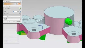 NX8.5 Draft and Blend