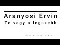 Aranyosi Ervin: Te vagy a legszebb!