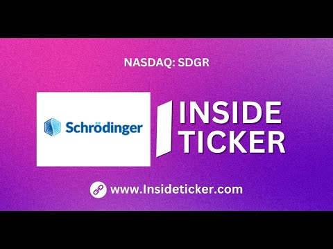 Schrödinger, Inc. (NASDAQ: SDGR) Q2 2025 Earnings | 08/07/2025
