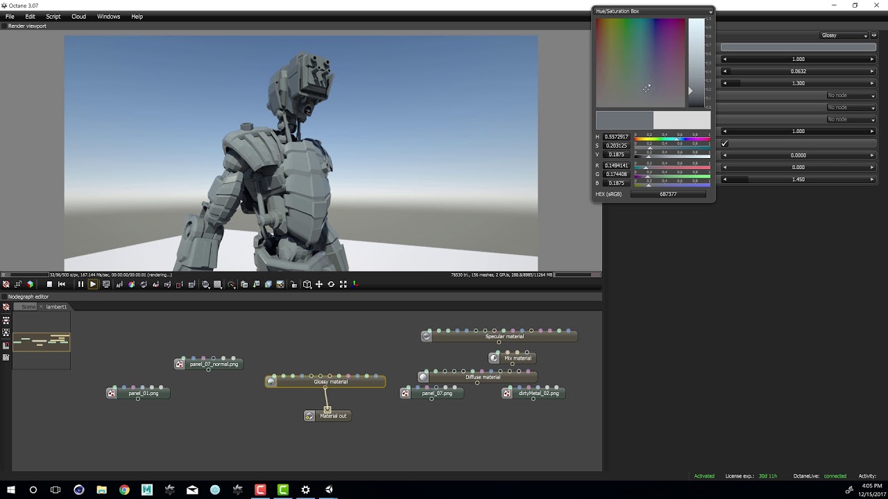Using the Octane Nodegraph in OctaneRender for Unity - YouTube