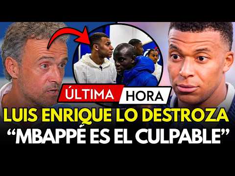🚨LAS SORPRENDENTES PALABRAS DE LUIS ENRIQUE SOBRE LA ELIMINACION DE FRANCIA QUE DESTRUYEN A MBAPPÉ