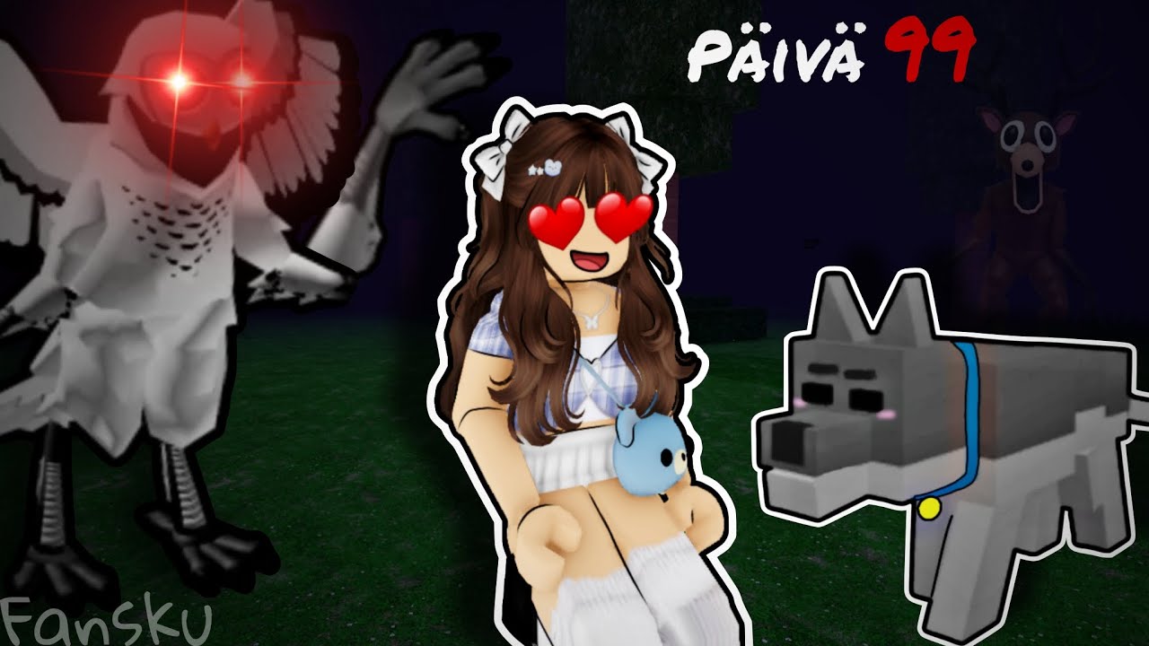 Selviänkö 99 yötä UUDEN HIRVIÖN kanssa metsässä?