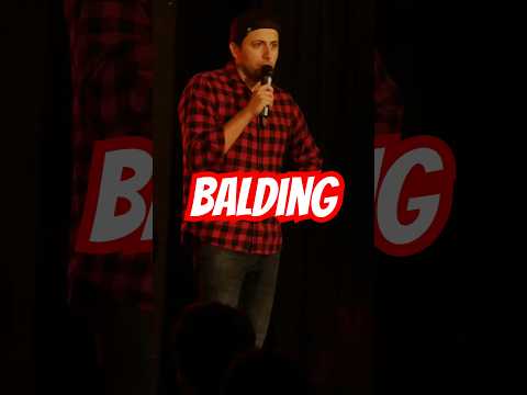 Balding.