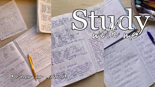 Study with me #16 // мотивация на учебу // учись со мной