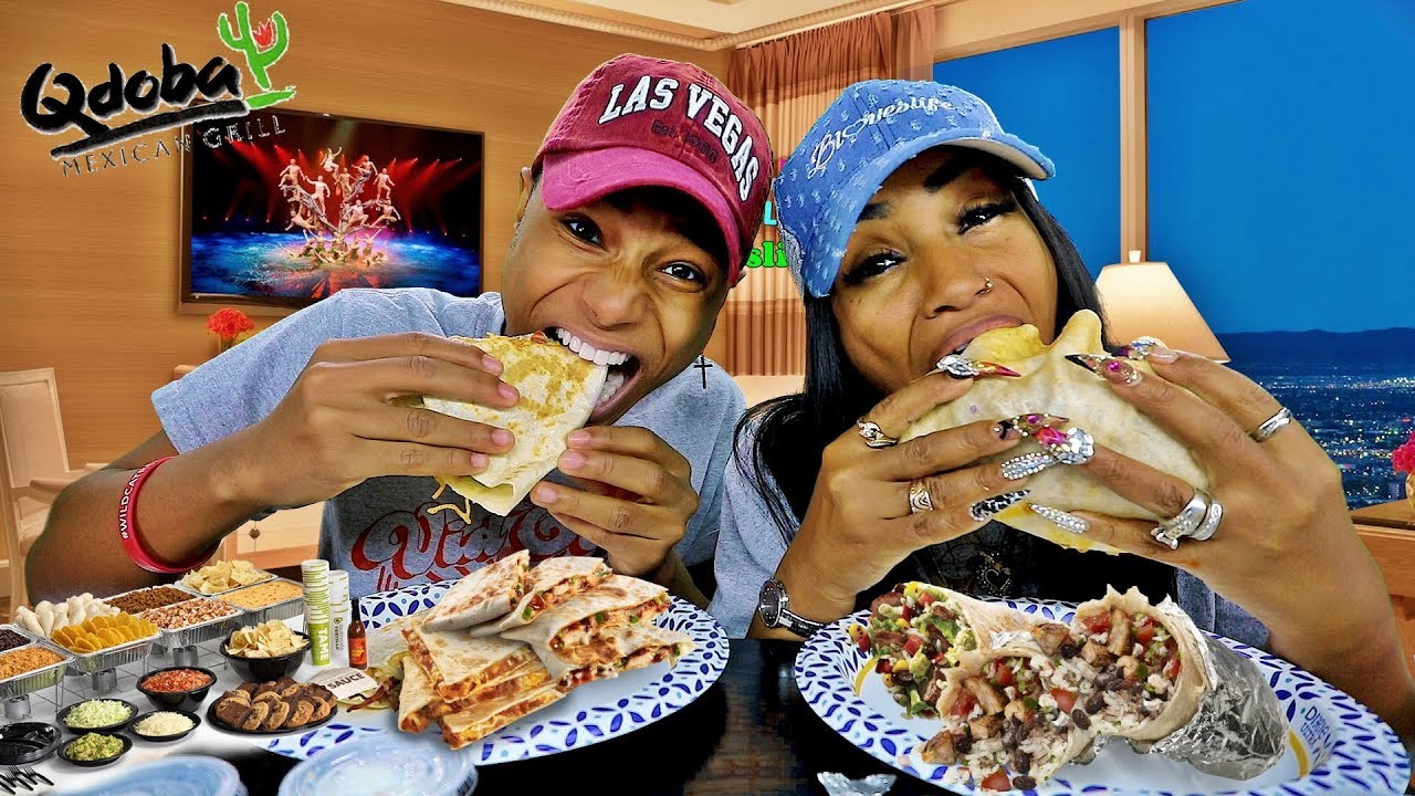 Qdoba Mukbang with Darius