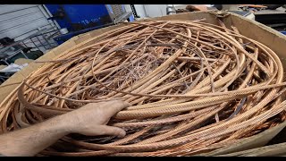 Copper King Shreds $11,000 Worth Of Copper Wire