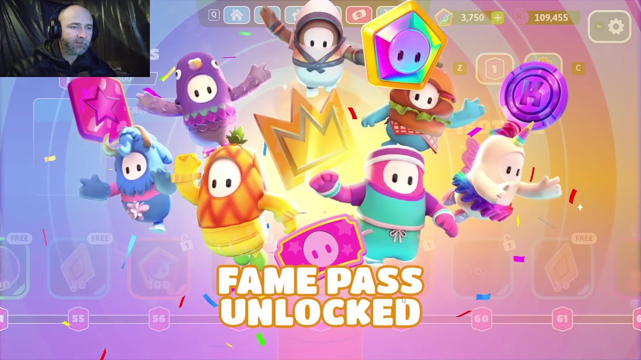 Kudos Celebration kihívás 01. Fall Guys