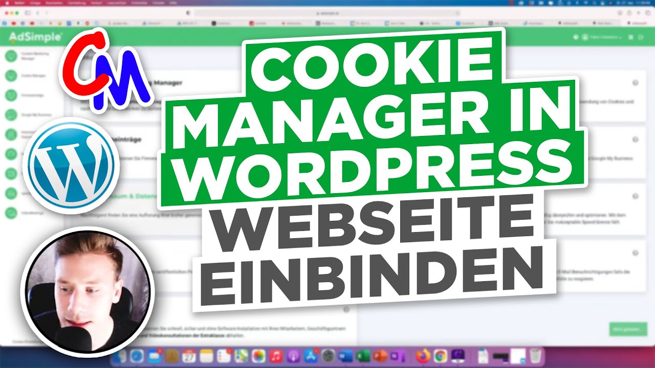 Cookie Manager in Wordpress Webseite einbinden – DSGVO konform ...