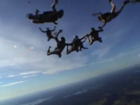 Gryttstock 2003 - Naked Formation Skydiving - YouTube
