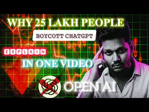 Why 25 Lakh People Deleted ChatGPT 😳 | Explain in one video by Sanket | Chupkothar Adda 