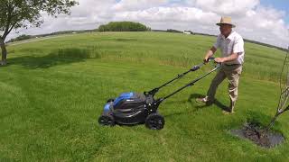 Mowing Demo Push Mower