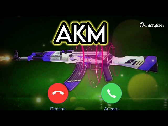 new gun skeen  ll  Akm gun sound new sms ringtone ll class=
