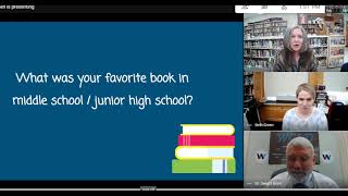 WCSD JHS LIBS with Dr  Bonk