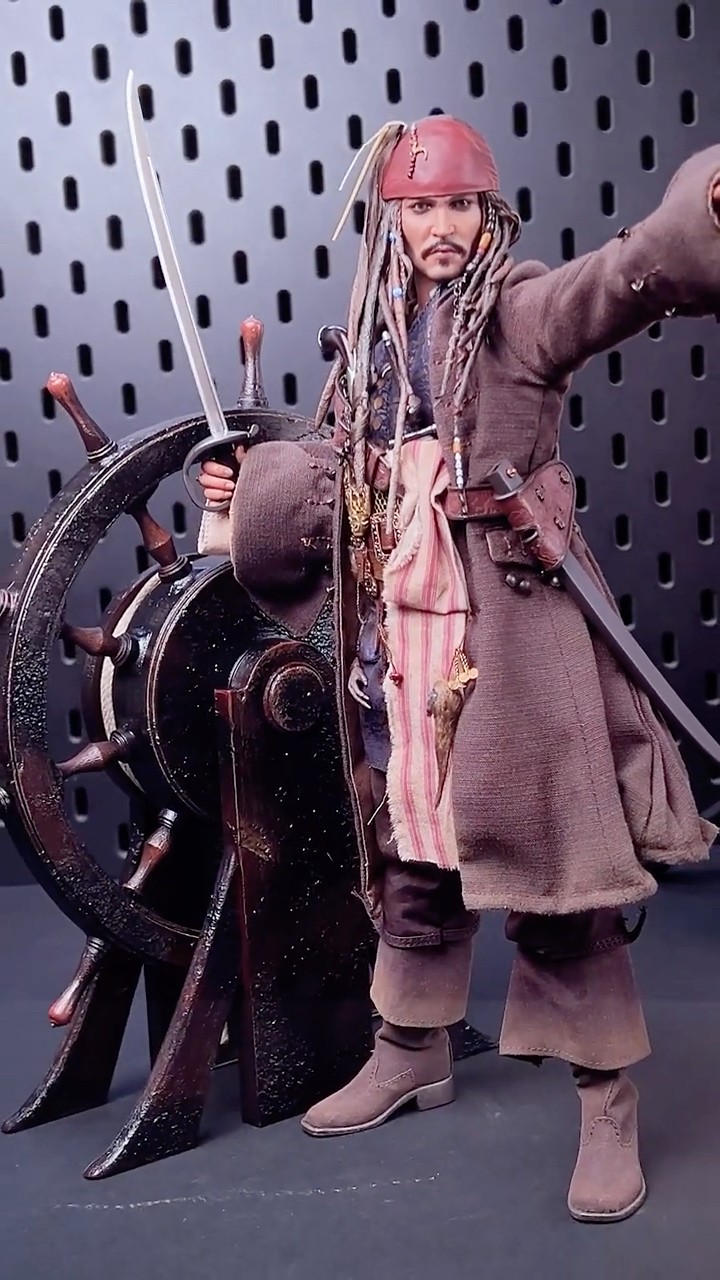 ホットトイズ DX37ジャック・スパロウ2.0版1/6 jack sparrow ムービー・マスターピース DX】『パイレーツ・オブ・カリビアン