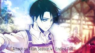 Attack on Titan Season 4 - Ending 6 Full/ AUDIO 8D 🎧🎶