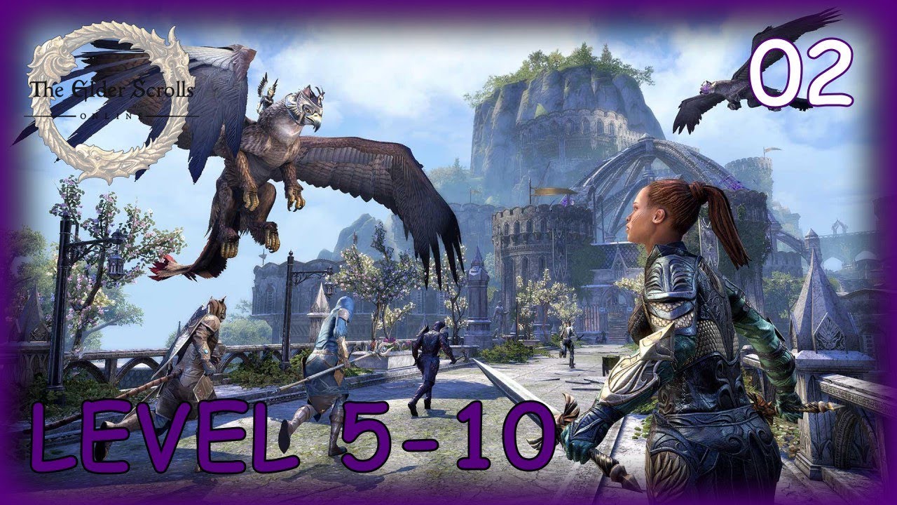 THE ELDER SCROLLS ONLINE SUMMERSET Gameplay Walkthrough WARDEN LEVEL 5 ...