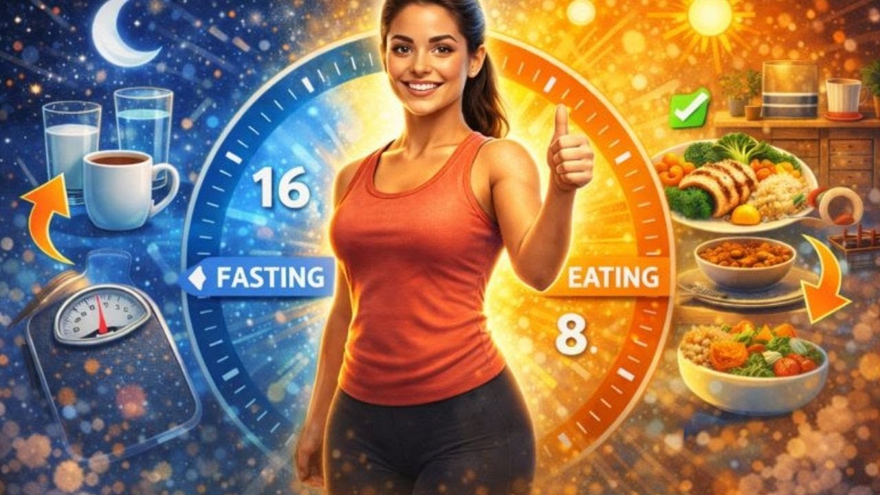 Weight Loss With 16:8 Intermittent Fasting 🔥 Beginner Friendly Guide | Lose Weight With 16:8