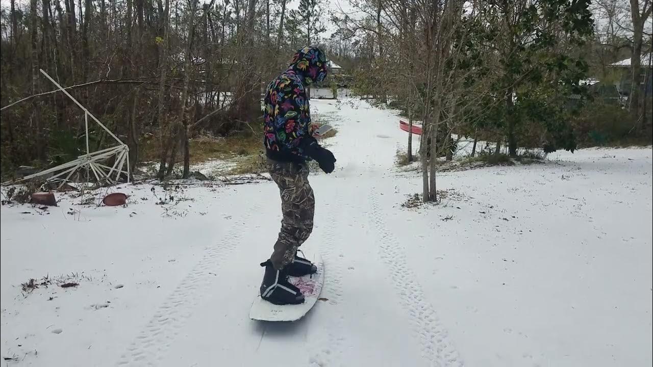 Wake/Snowboarding in SW Louisiana 2021 YouTube