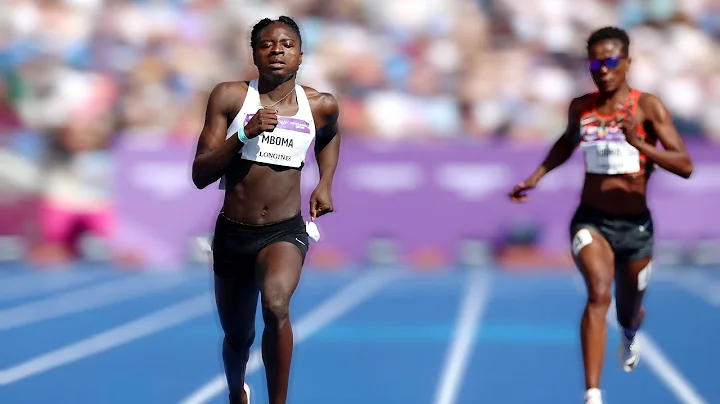 Christine Mboma SMASH 100m INCREDIBLE AT NAMIBIA G...