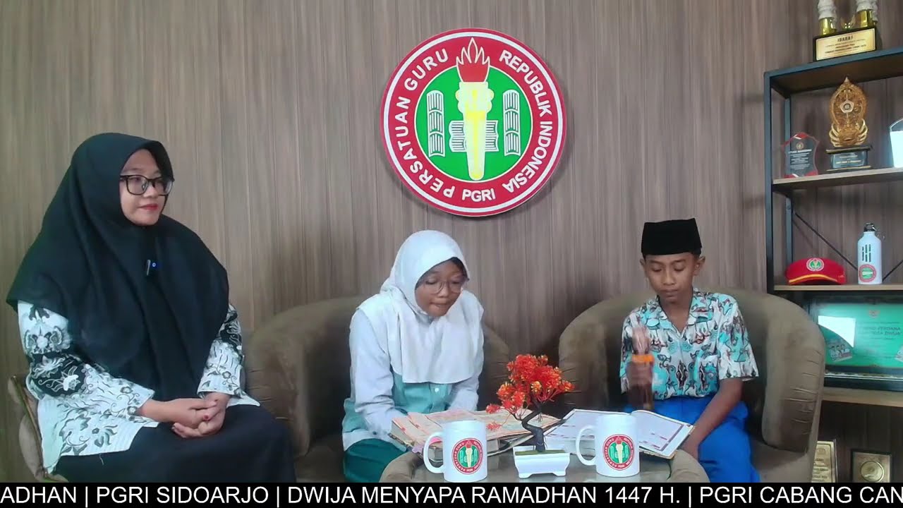 TADARUS ONLINE PGRI CABANG CANDI  - AL INSYIROH DAN AT - TIIN