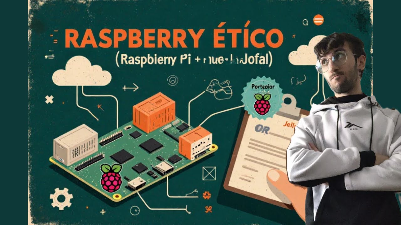 ☁HACKING ÉTICO - Raspberry Pi Nube local + Portainer (Docker) + Jellyfin 