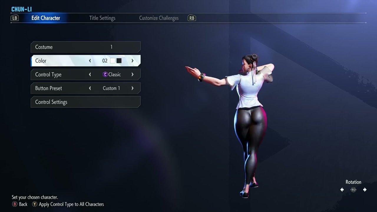 Street Fighter 6  Chun Li's nice Legs (No skirt mod)