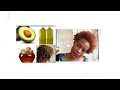 HOW TO USE AVOCADO :HONEY &amp; OLIVE OIL CONDITIONER TREATMENT ON 4b,4c hair