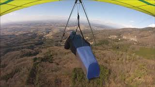 Hang Gliding - Crosswind Landing at West Landing Zone Dec 28, 2019 #585