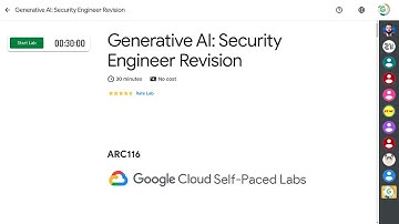 Generative AI: Security Engineer Revision | ARC116 | Arcade | April | 2024 | #qwiklabs | #ARC116