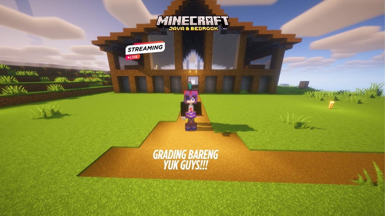 AKU INGIN MEMBUAT STONE FARMM - MINECRAFT SERVER SMP - YouTube