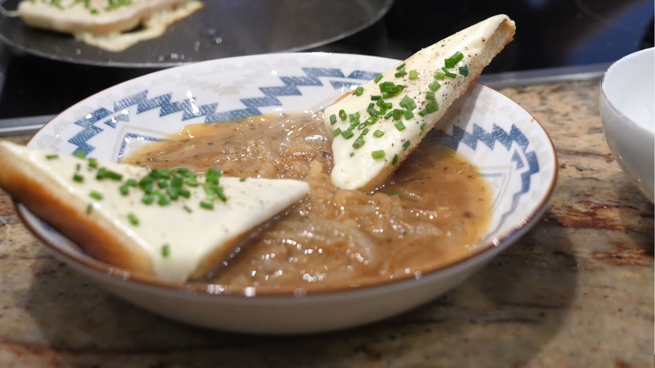 Zwiebelsuppe - Kochen mit Alex