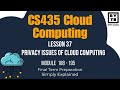 CS435 Cloud Computing | Lecture 37 | Final Term Preparation | Byte Class