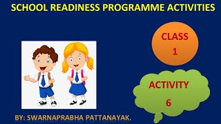 School Readiness Programme Activities, Activity  6 ( collage work), By: Swarnaprabha Pattanayak.