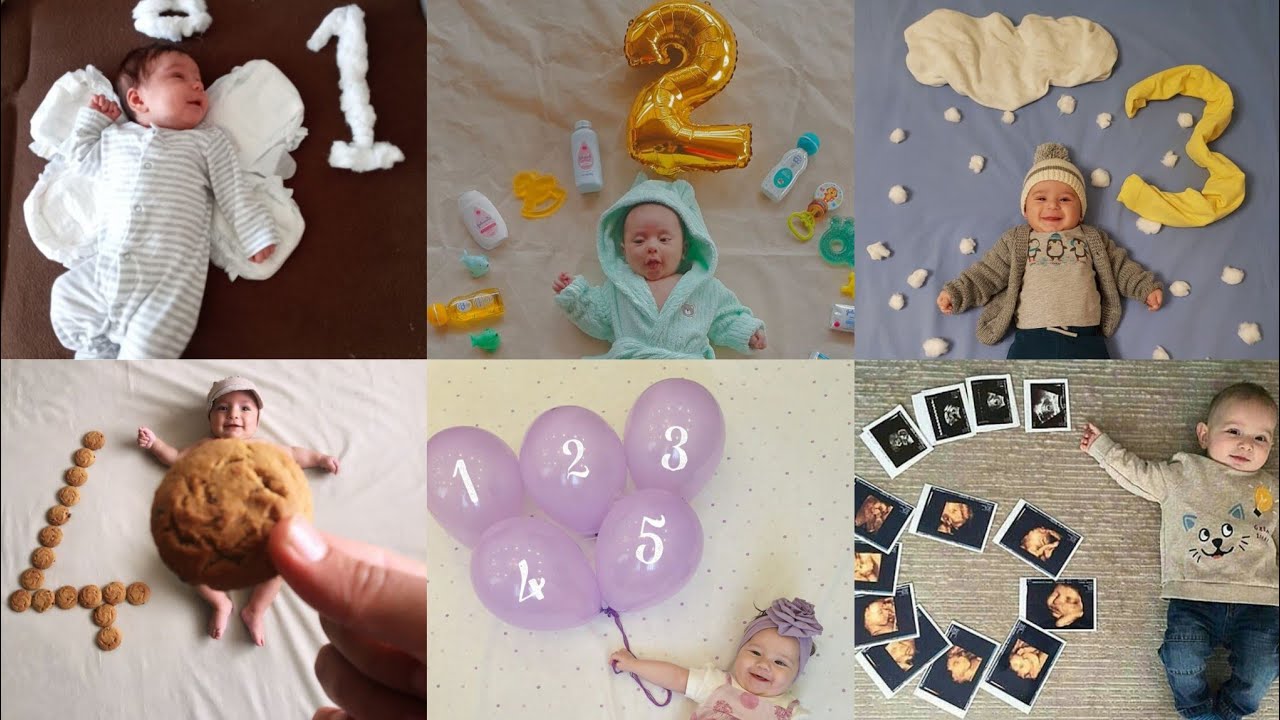 Baby month birthday theme ideas | Baby girl photography | baby photoshoot ideas | kid month birthday