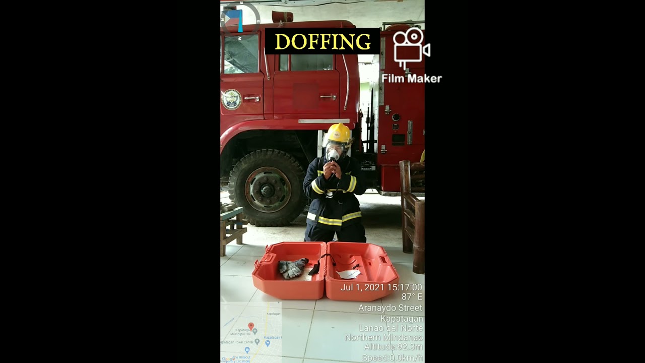 Donning and Doffing of SCBA
