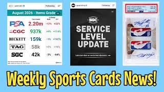 PSA Crashes & Burns! | SGC Self-Sabotages! | & More Sports Card News!