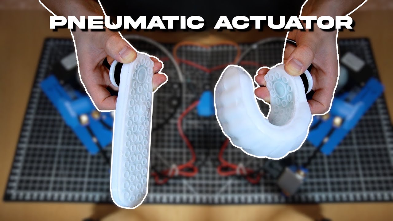 Установка пневматического привода на мою роботизированную руку