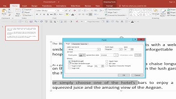 How to Use Subscript and Superscript option in PowerPoint Document 2017