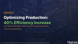 Famous Niotek: Case-study Optimizing Manufacturing Production Net Worth